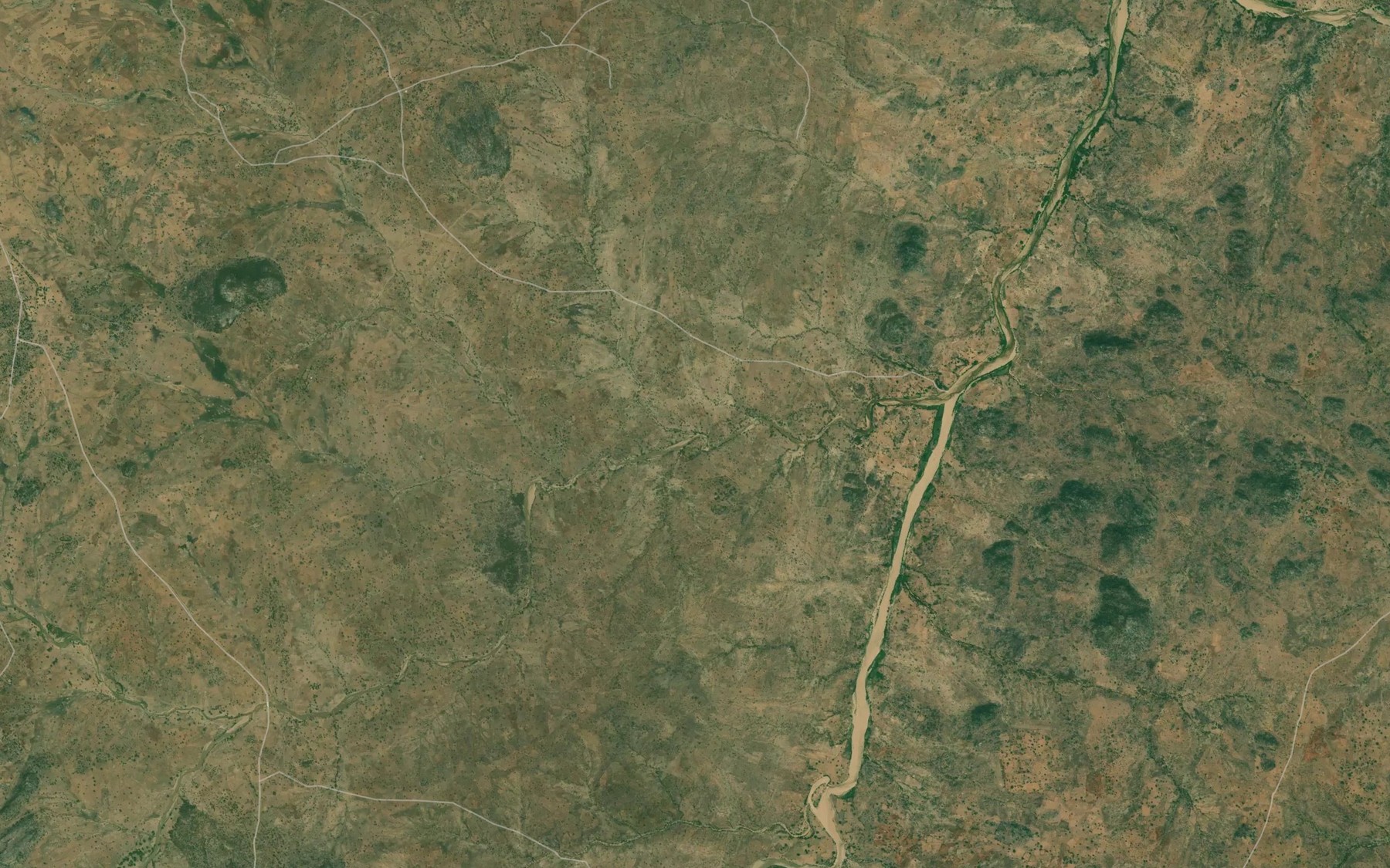 Satellite map of the River Lahitara