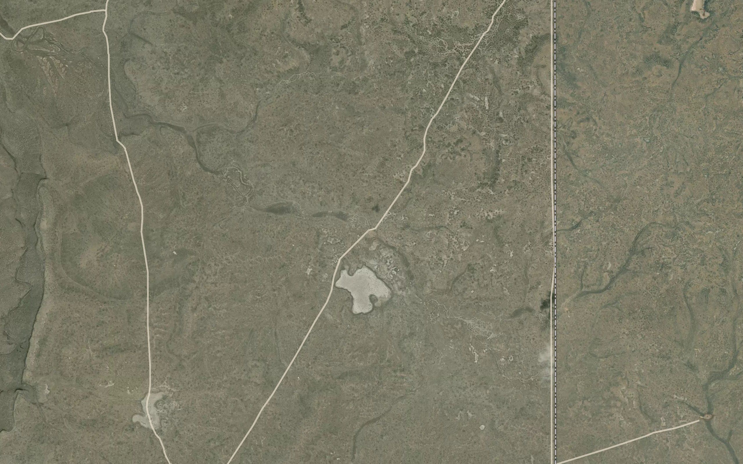 Mustang Lake reservoir