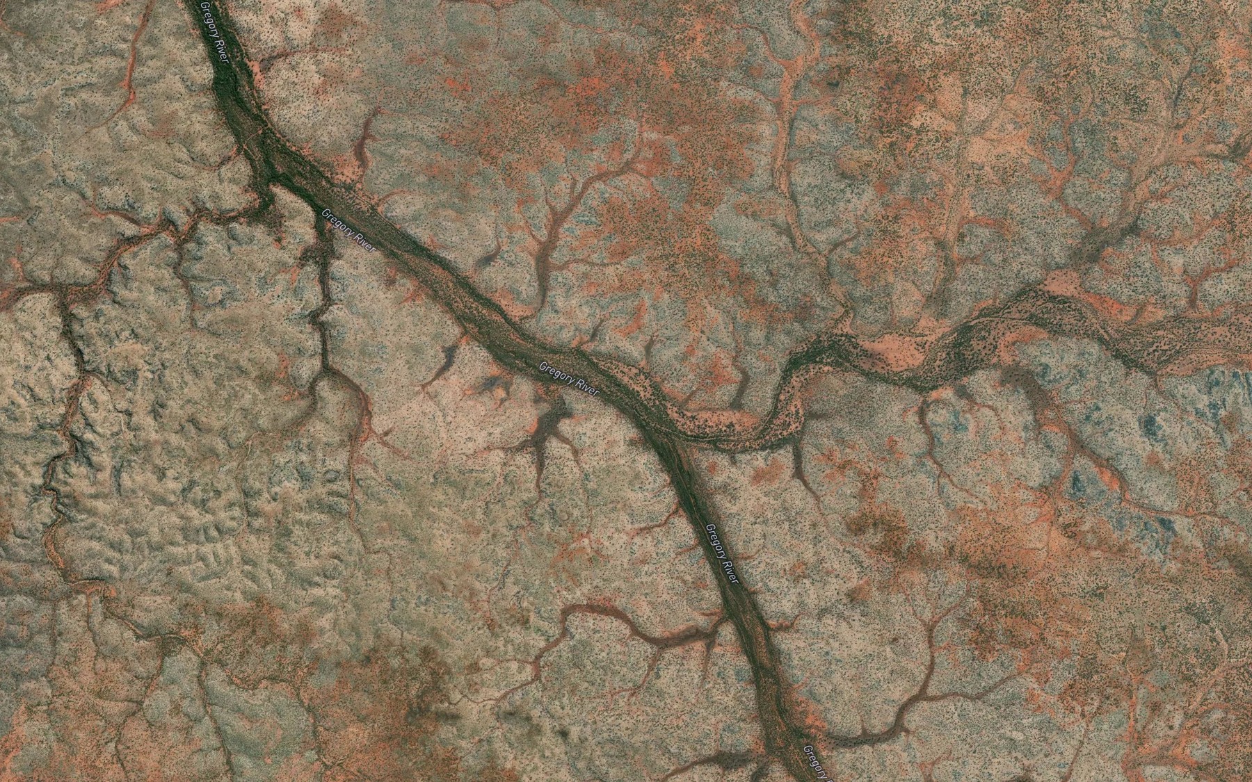 Satellite map of the West Thornton Creek