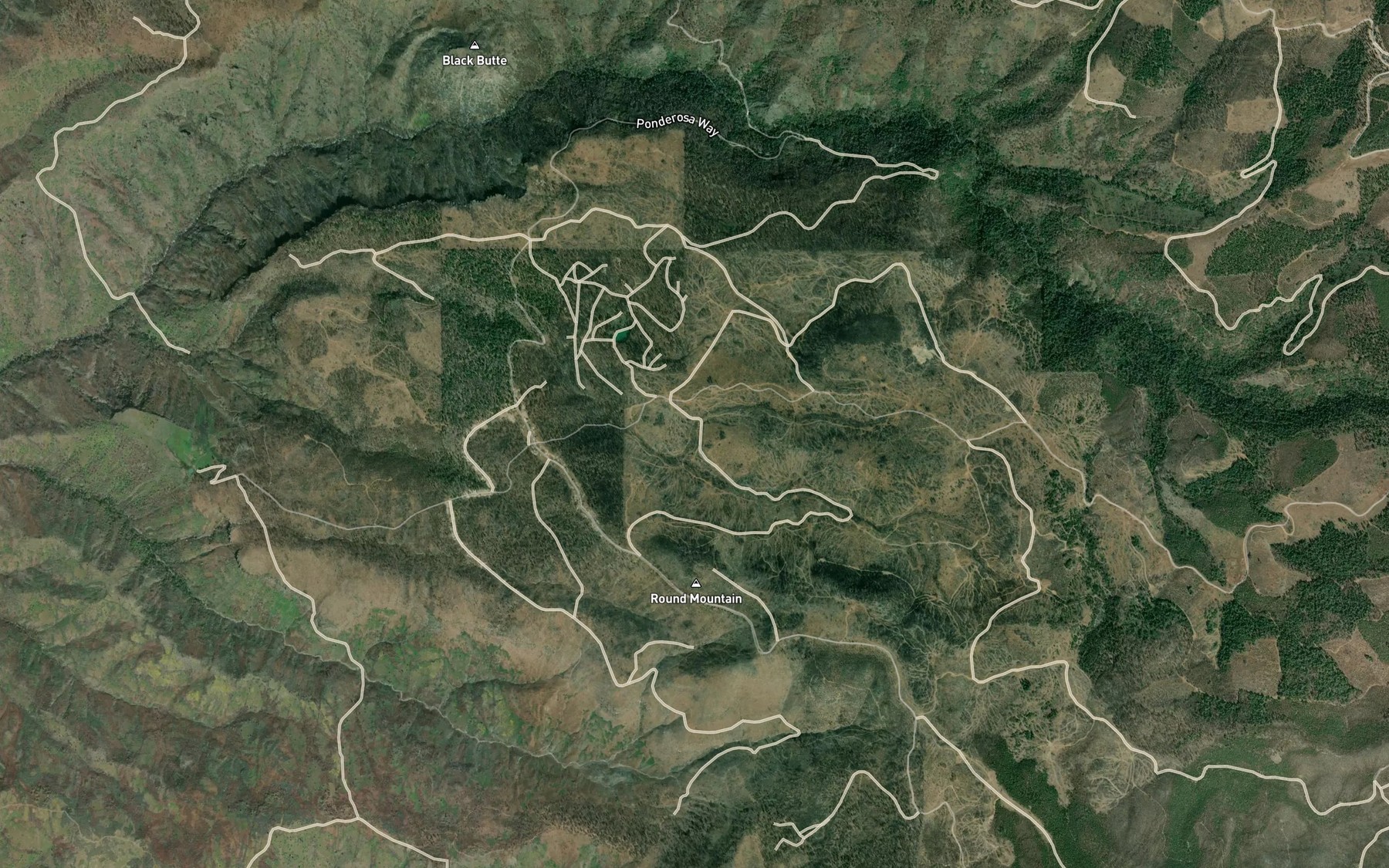 Satellite map of the Tail Holt Spring