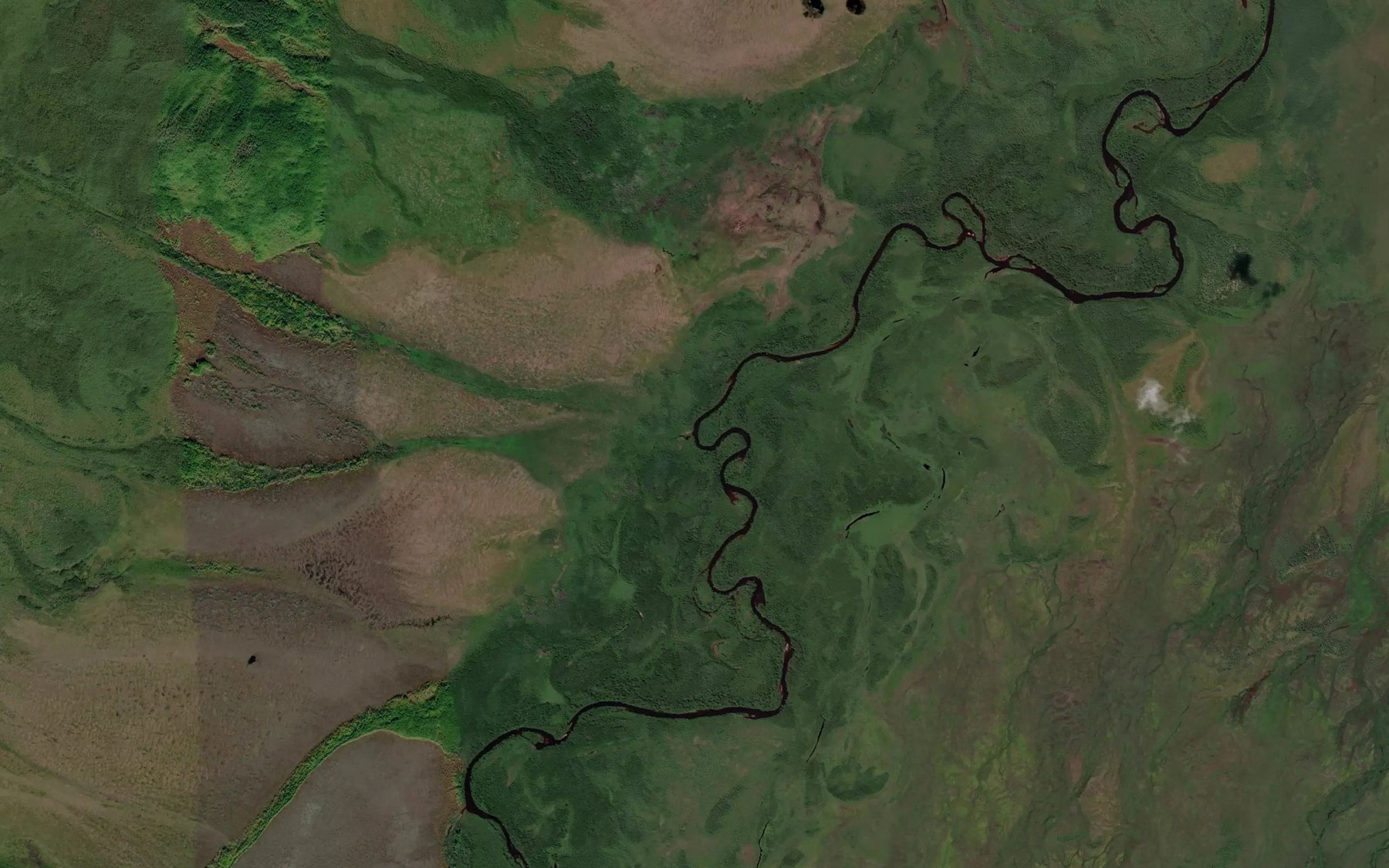 Satellite map of the Lesnoy