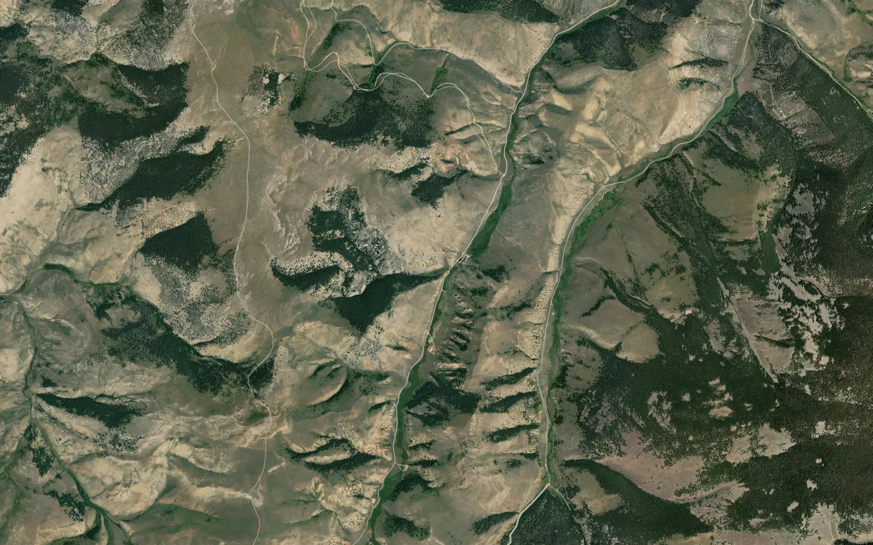 Satellite map of the Seybold Spring