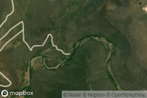 Satellite map of the Santa Maria