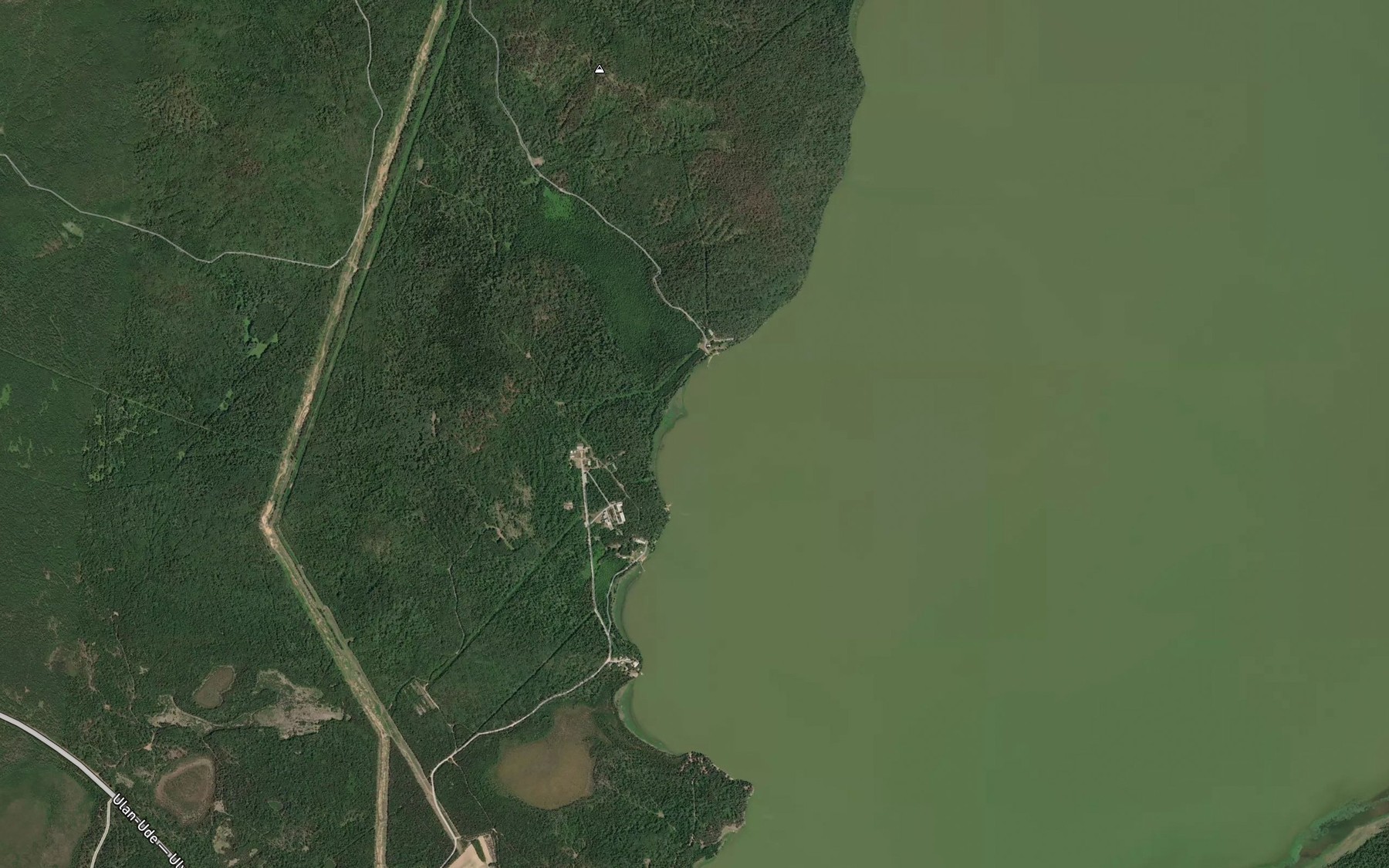 Satellite map of the Guba Mostovaya