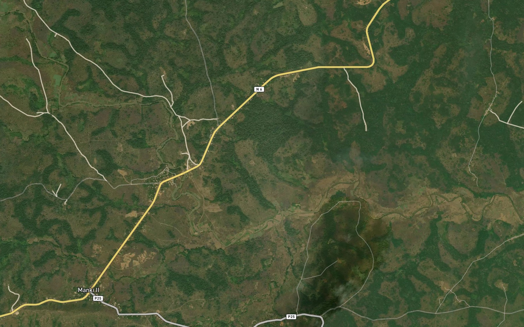 Satellite map of the Minschi