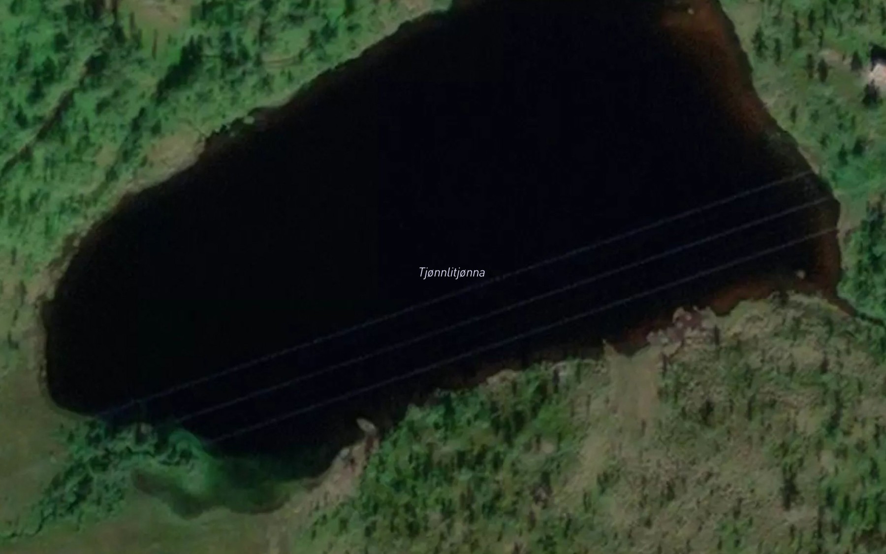 Satellite map of the Tjornlitjorna