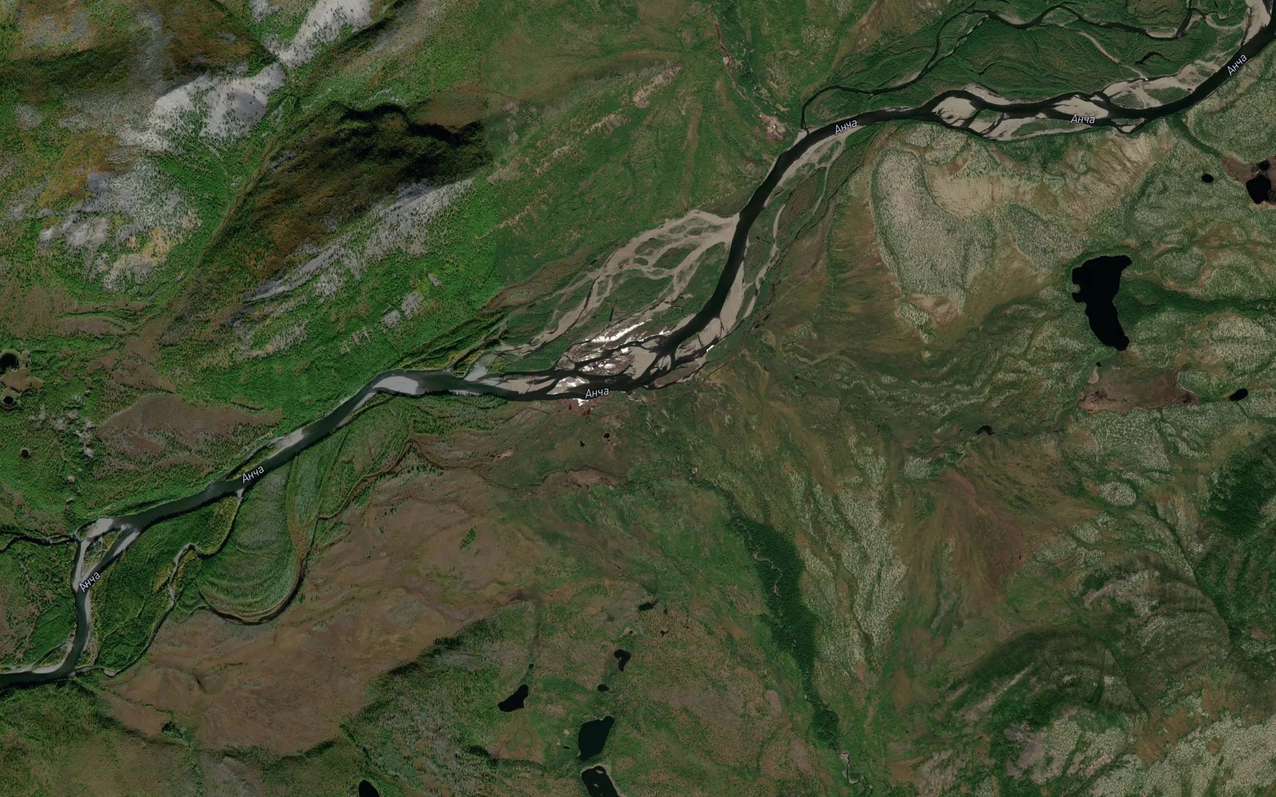 Satellite map of the Dotkitchan