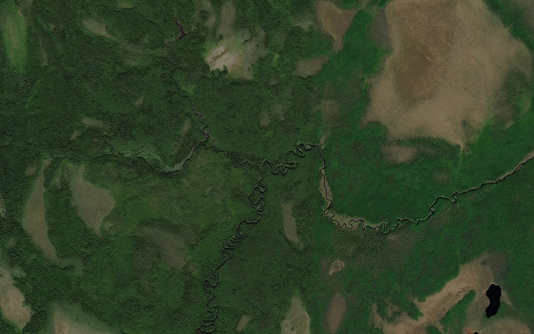 Satellite map of the Oluchiy
