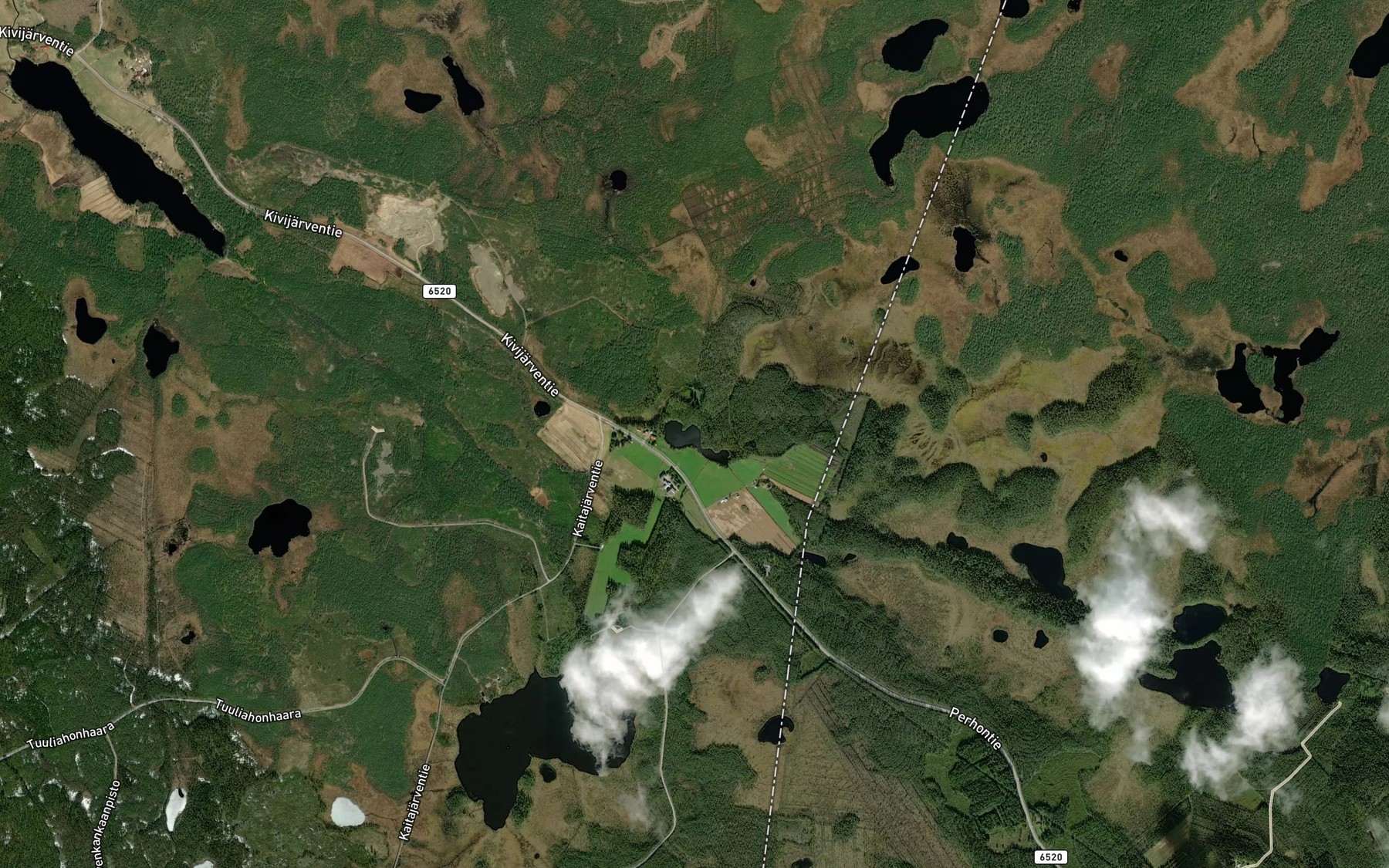Satellite map of the Hoikkalampi