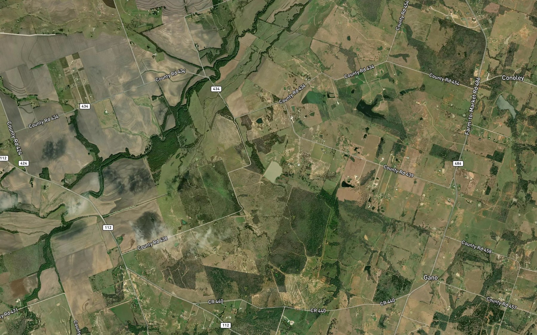 Satellite map of the Site Number Twentytwo