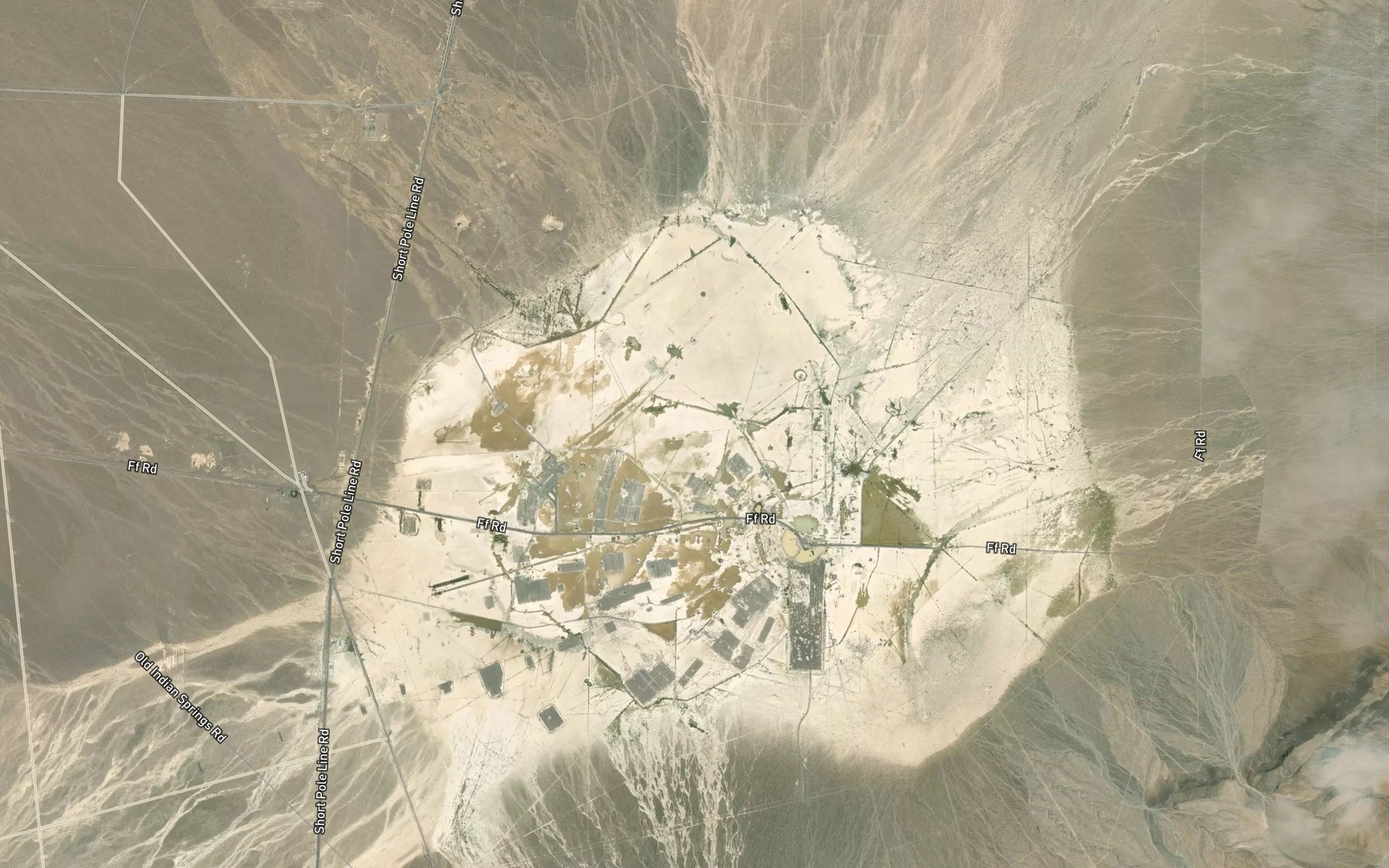 Satellite map of the Frenchman Lake