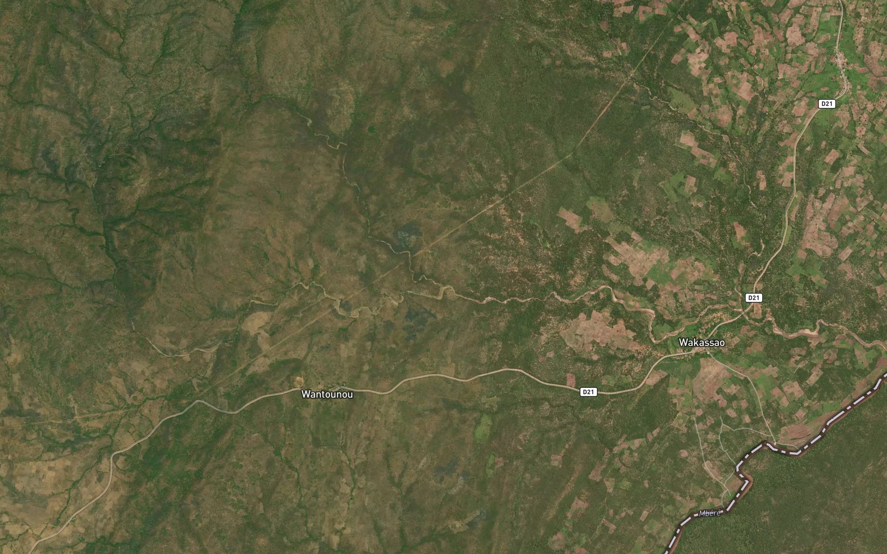 Satellite map of the Binnme