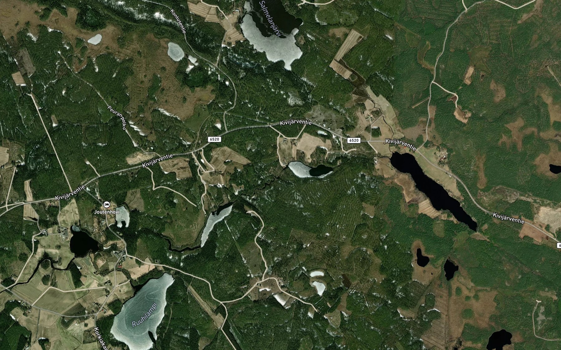 Satellite map of the Koykkarinkoski