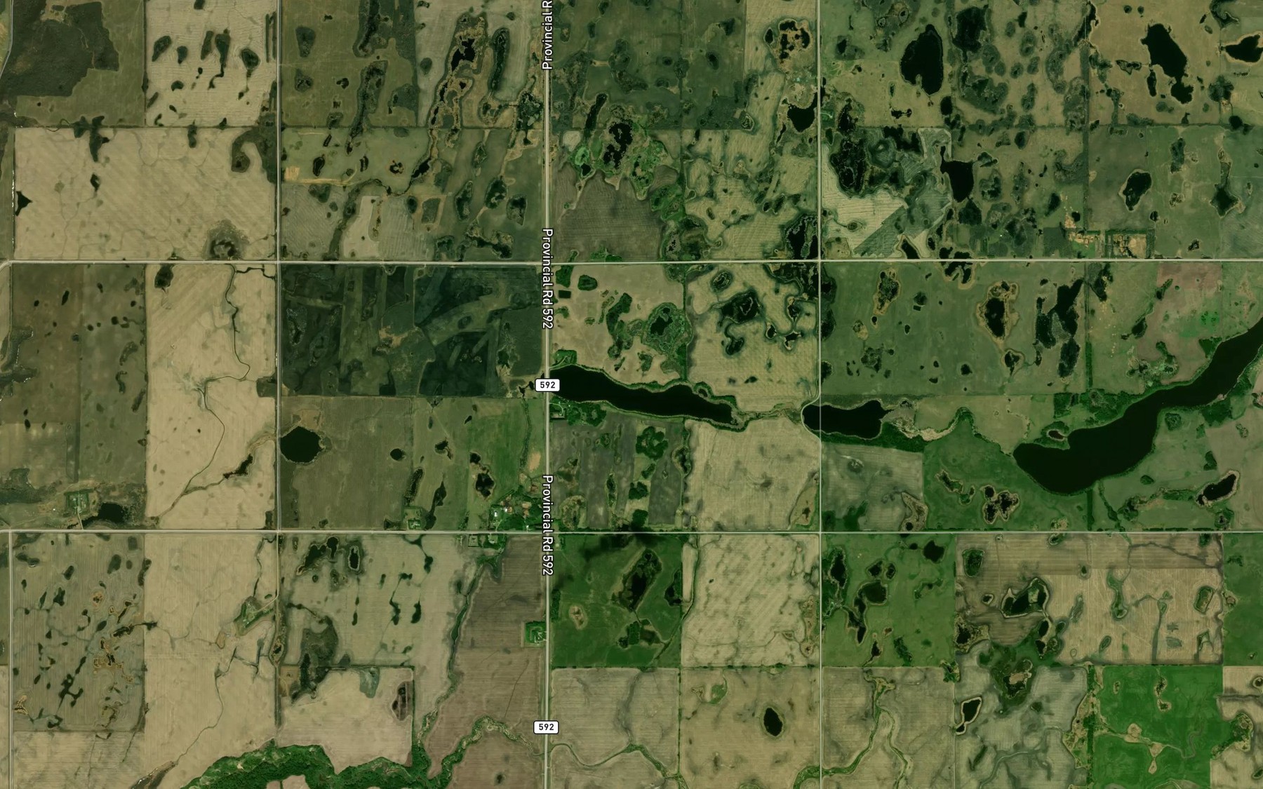 Satellite map of the Iftodi Lake