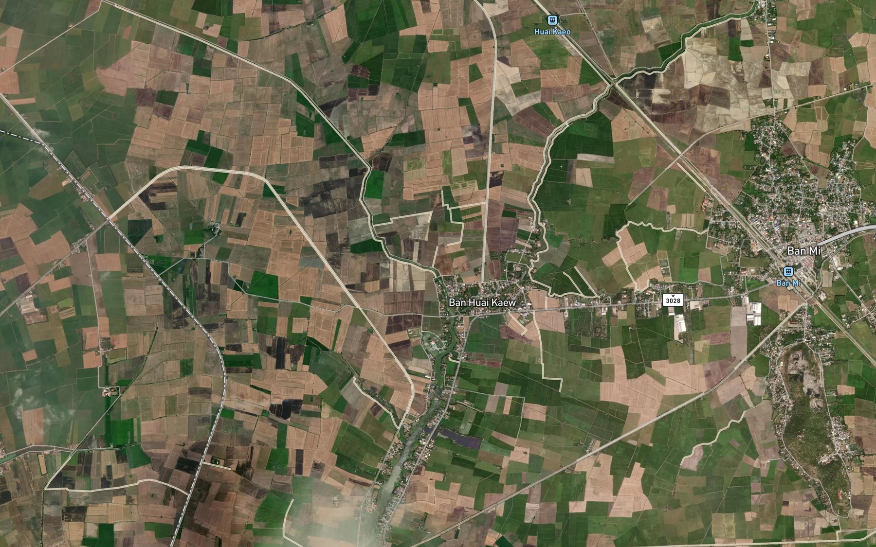 Satellite map of the Lam Pak Dong
