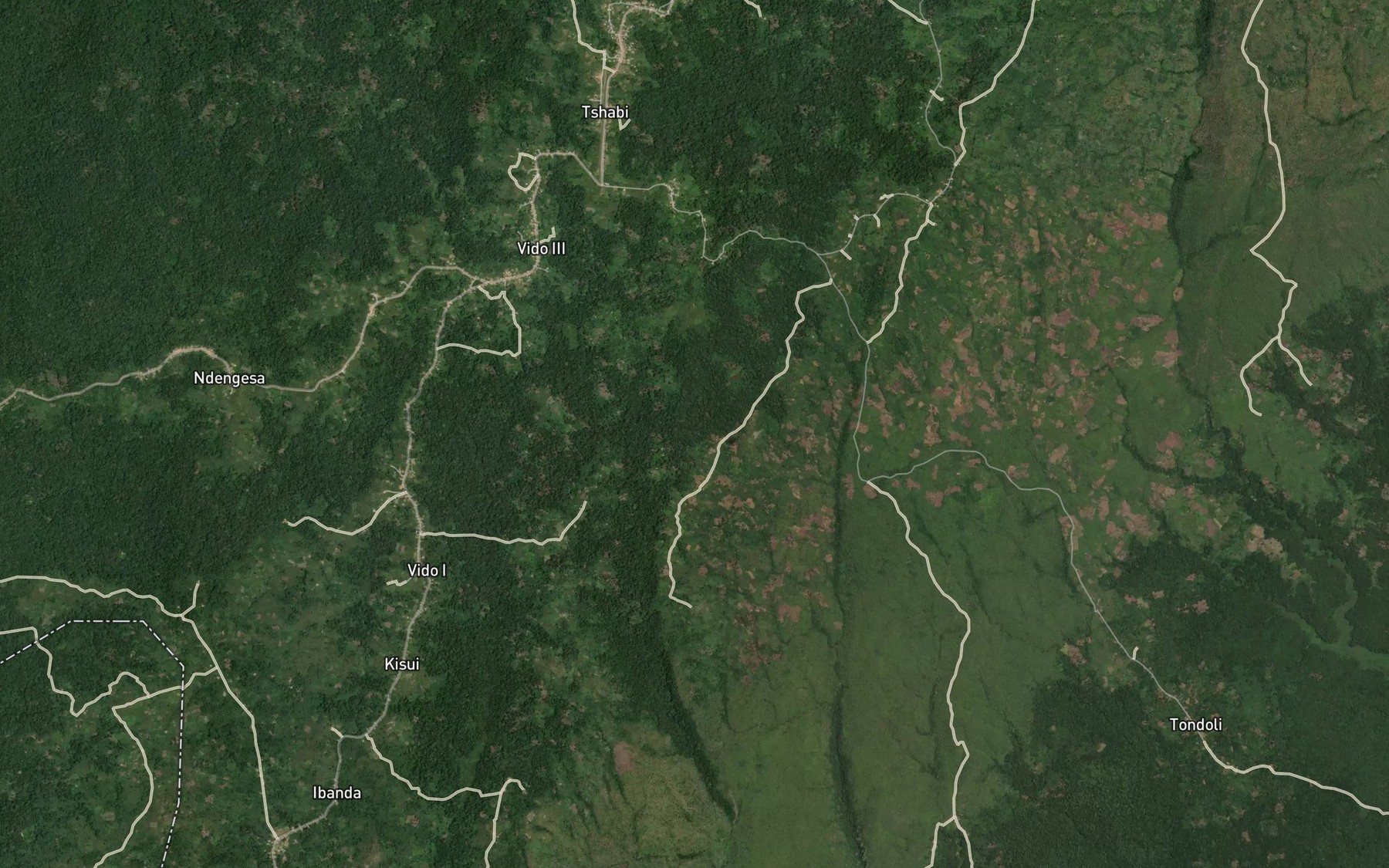 Satellite map of the Tremba