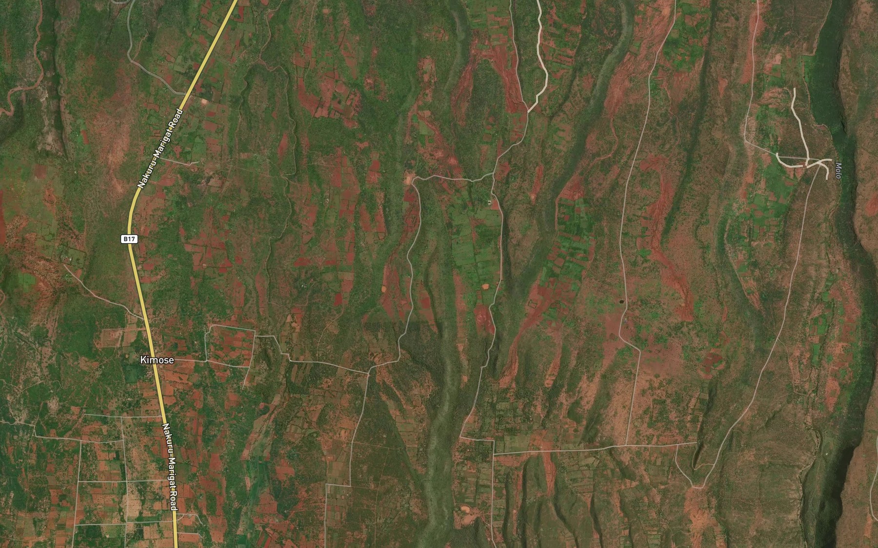 Satellite map of the Lelgut Dam