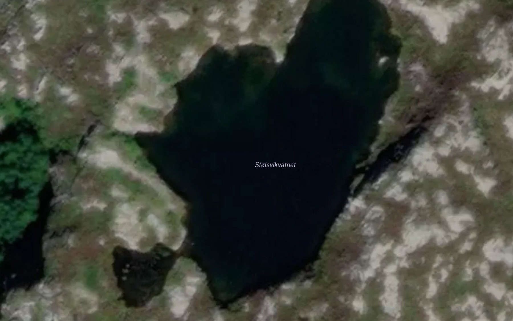 Satellite map of the Stolsvikvatnet