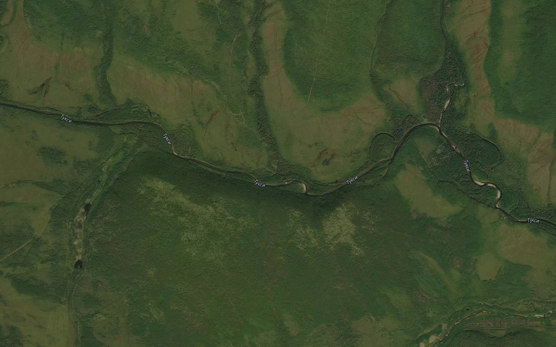 Satellite map of the Manturin