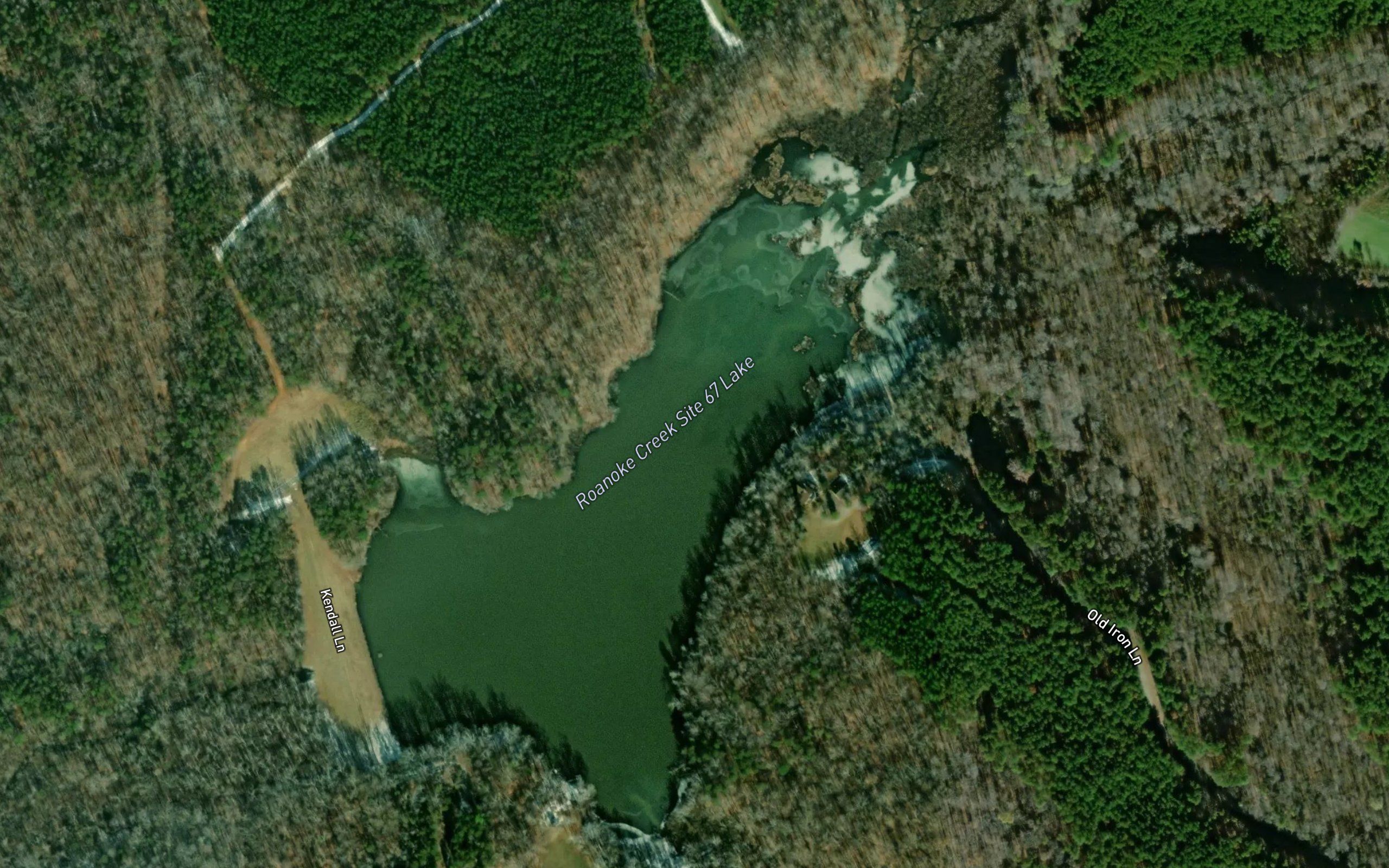 Roanoke Creek Site 67 Lake