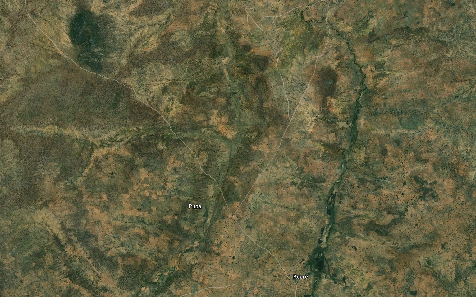 Satellite map of the Rafin Madaji