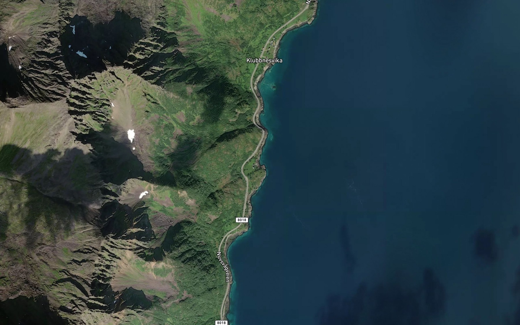 Satellite map of the Vengelvika