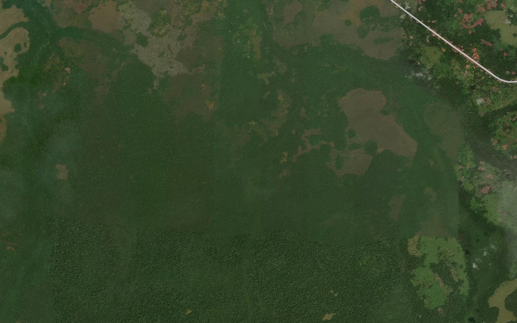 Satellite map of the Matura
