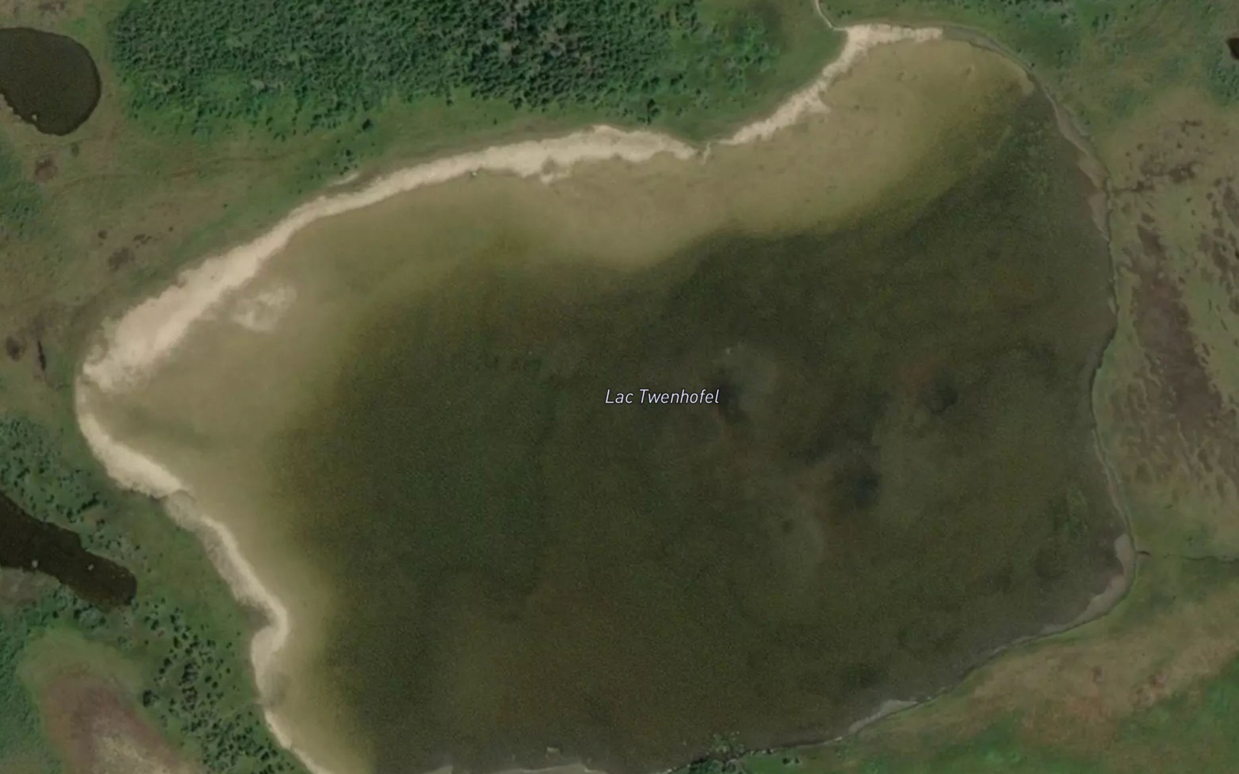 Satellite map of the Lac Twenhofel