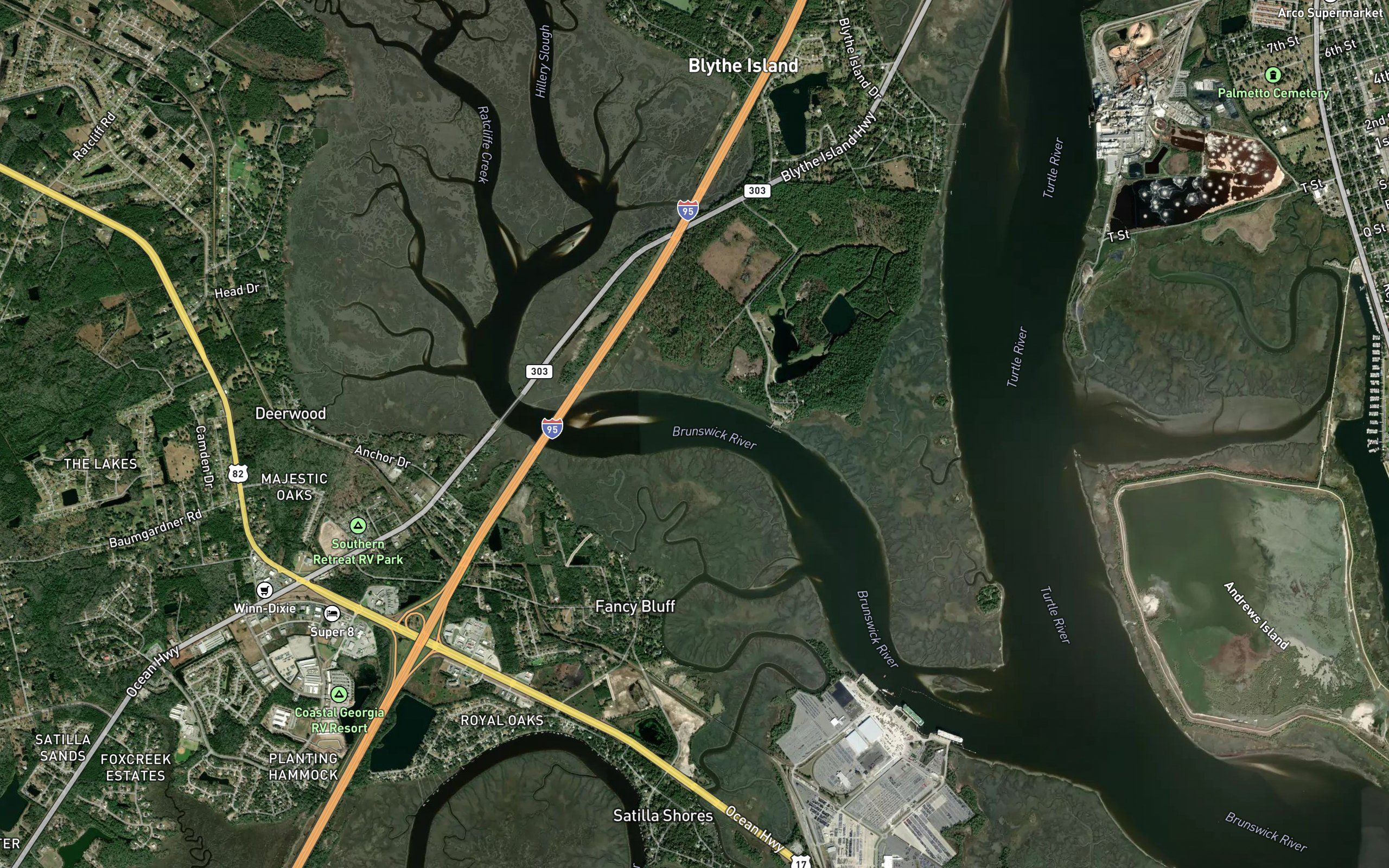 South Brunswick River