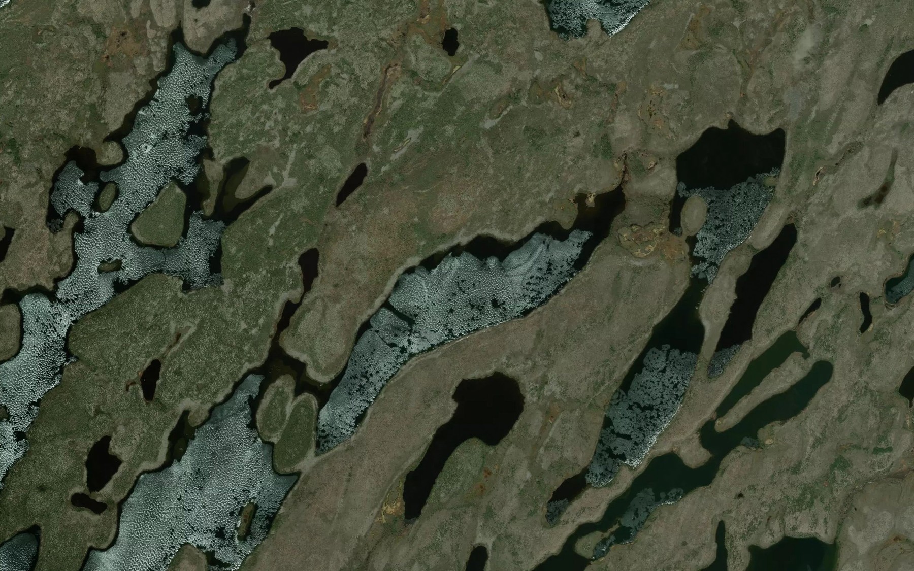 Satellite map of the Lamont Bay