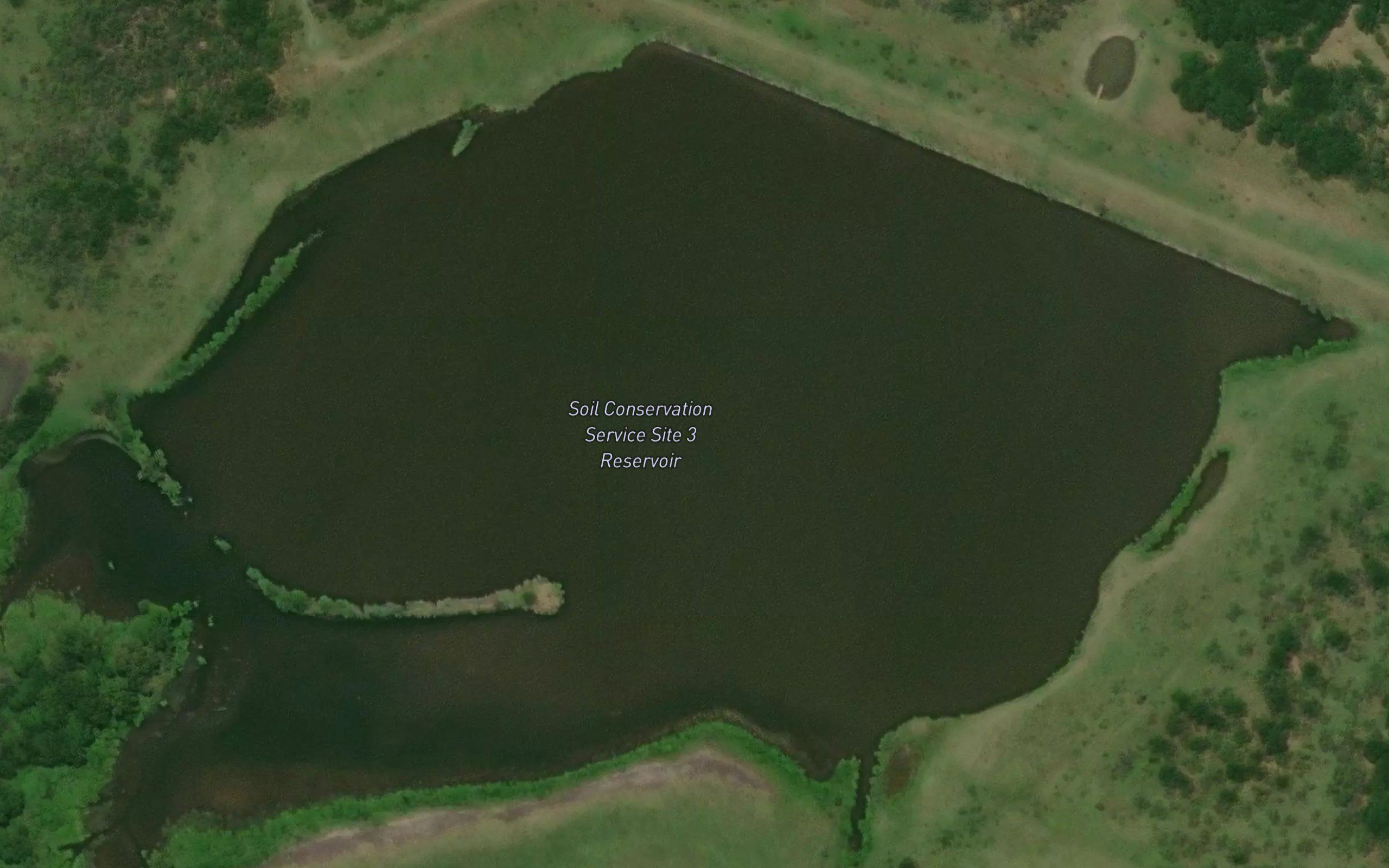 Soil Conservation Service Site 3 Reservoir