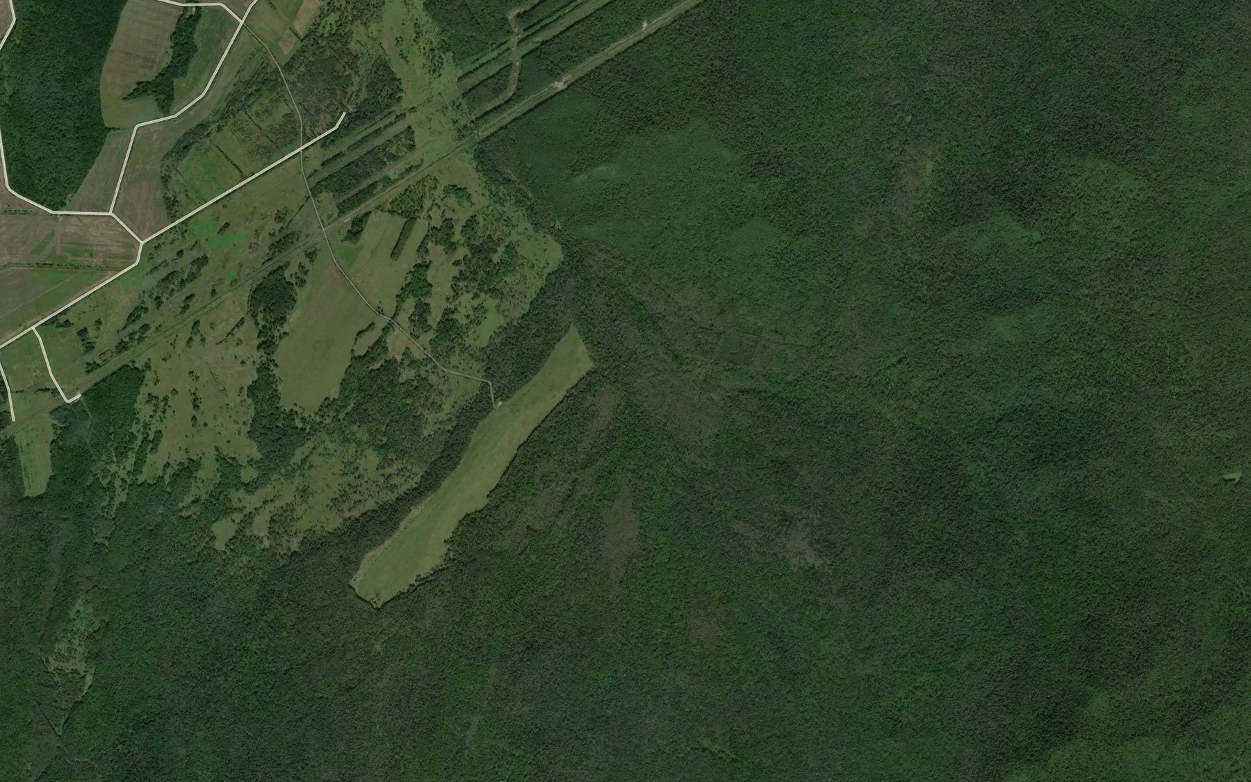 Satellite map of the Avan Vtoroy