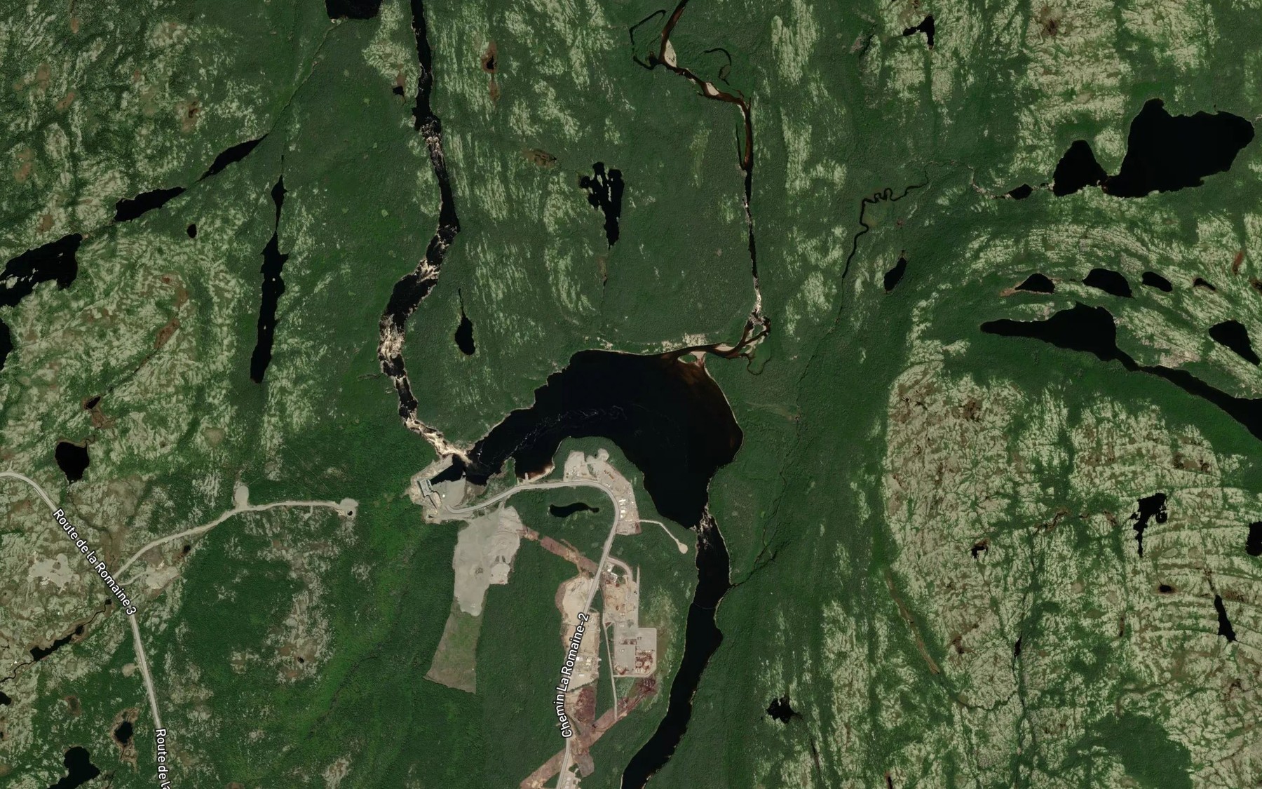 Satellite map of the Bassin des Murailles