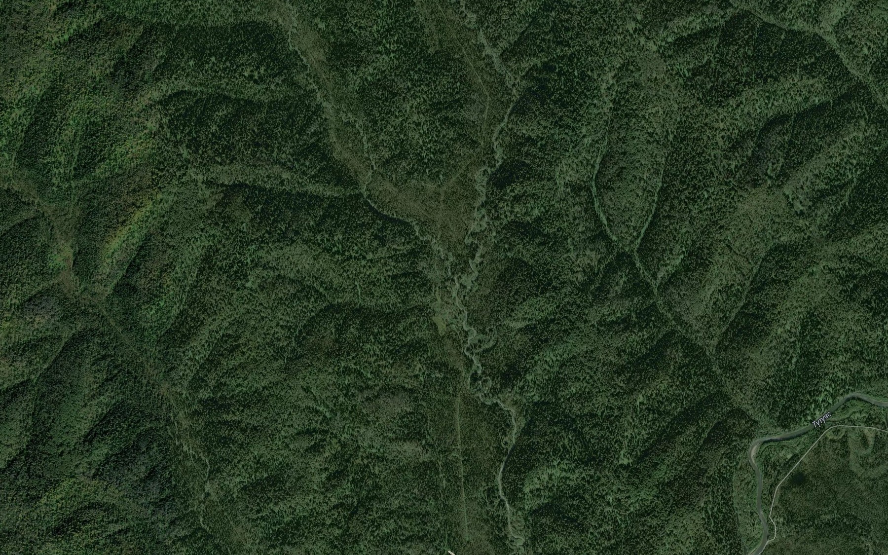 Satellite map of the Malyy Baranzas