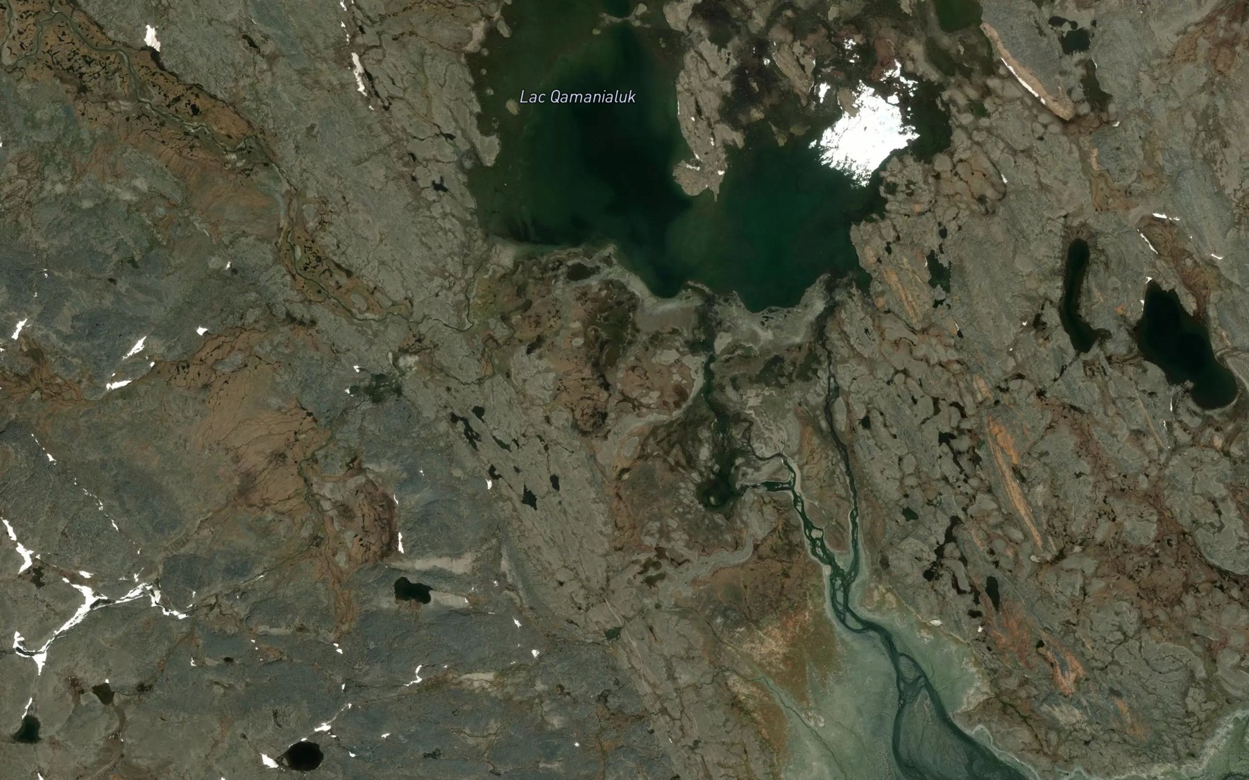 Satellite map of the Lac Nirliniarvik
