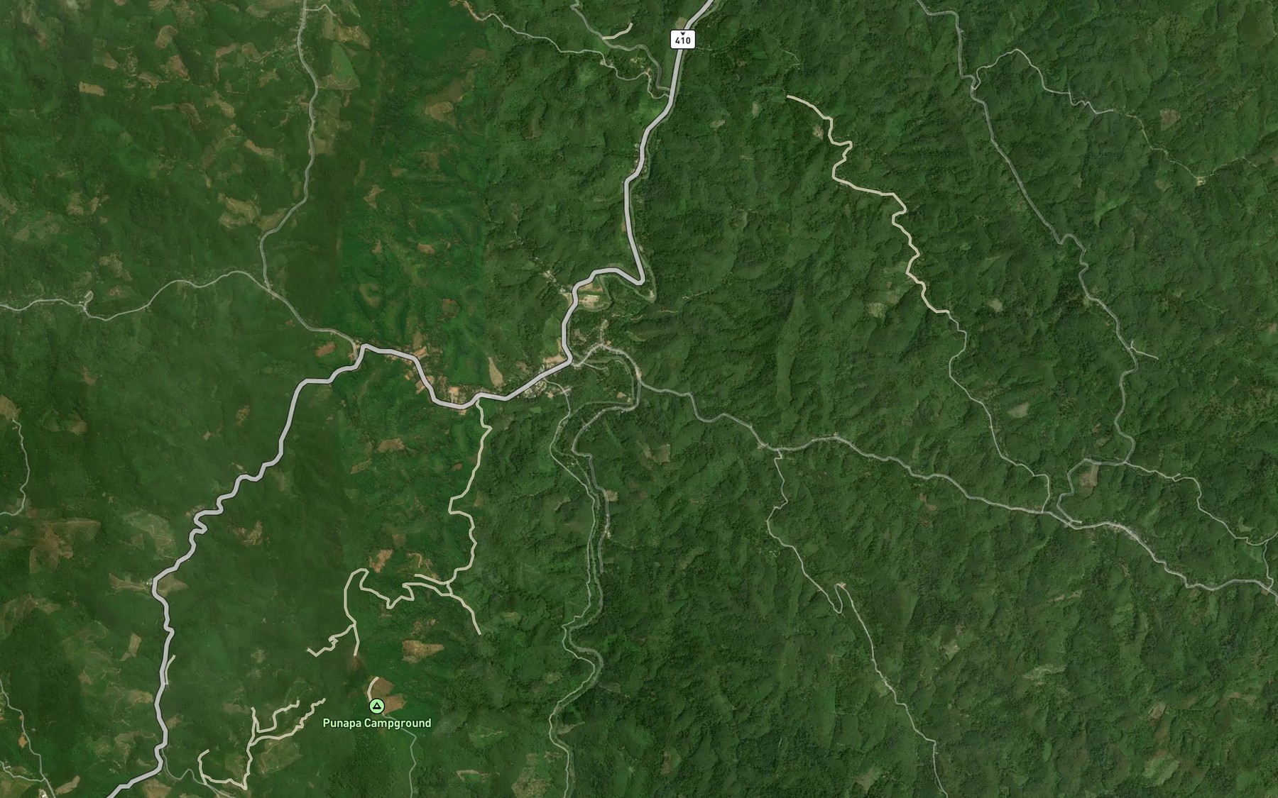 Satellite map of the Khlong Ka Lu Wa