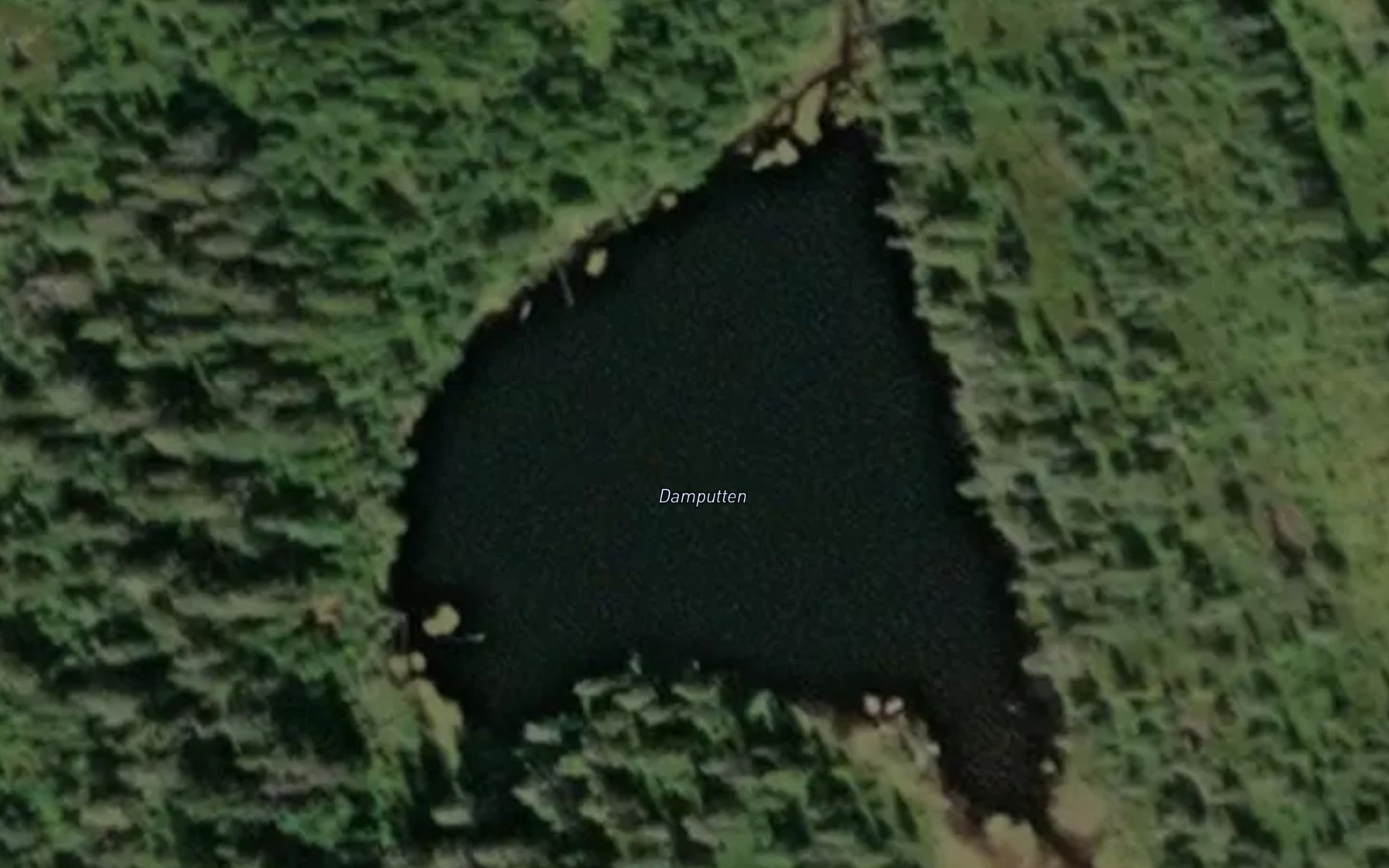 Satellite map of the Damputten