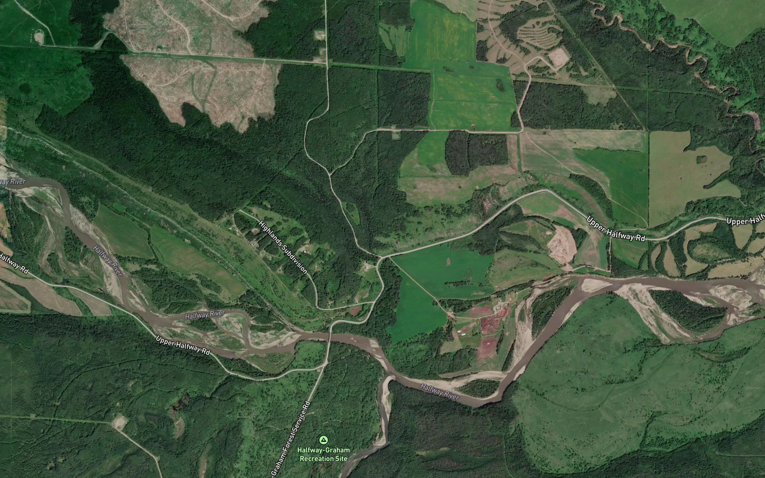 Seventyfour Mile Creek