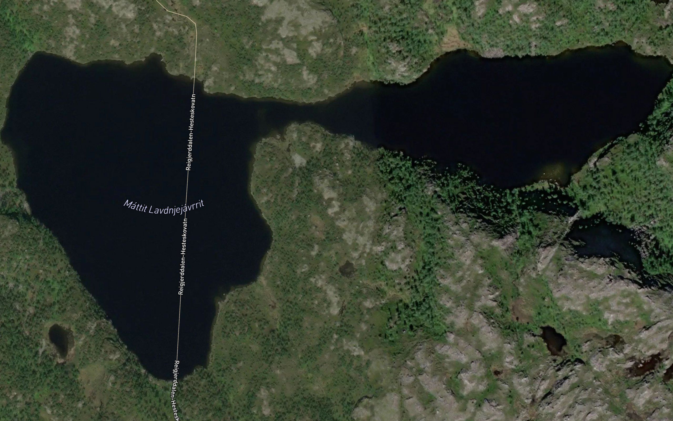 Torvfjellvatna,in