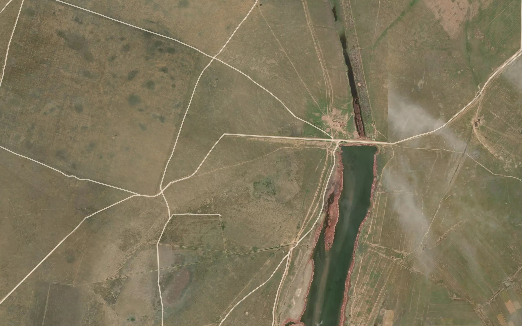 Satellite map of the Ozero Goreloye