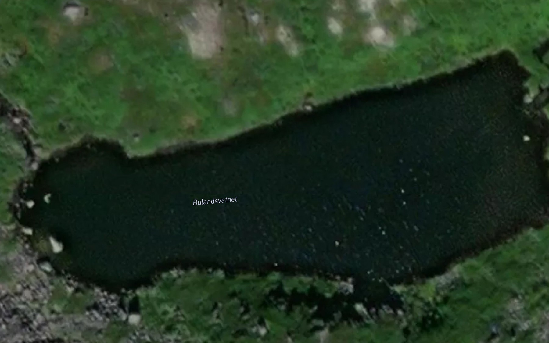 Satellite map of the Bulandsvatnet