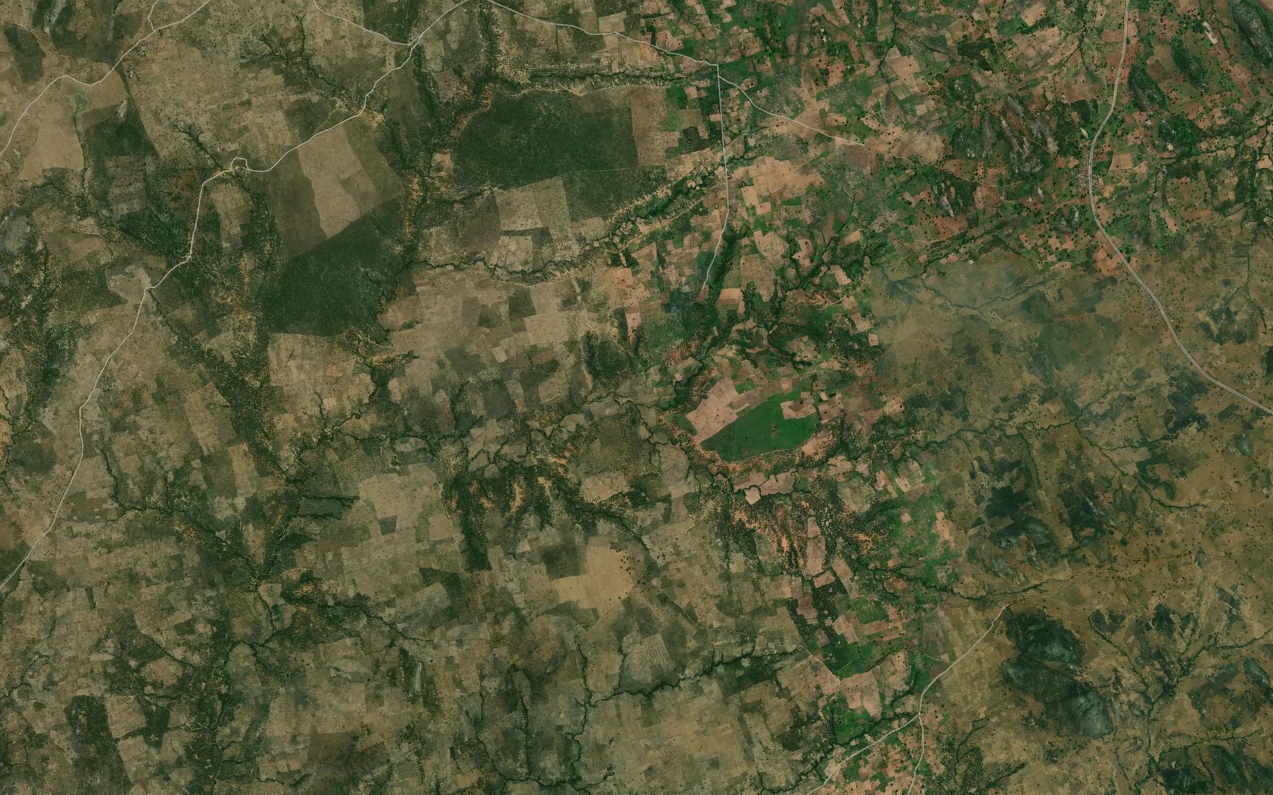 Satellite map of the River Dangaladima