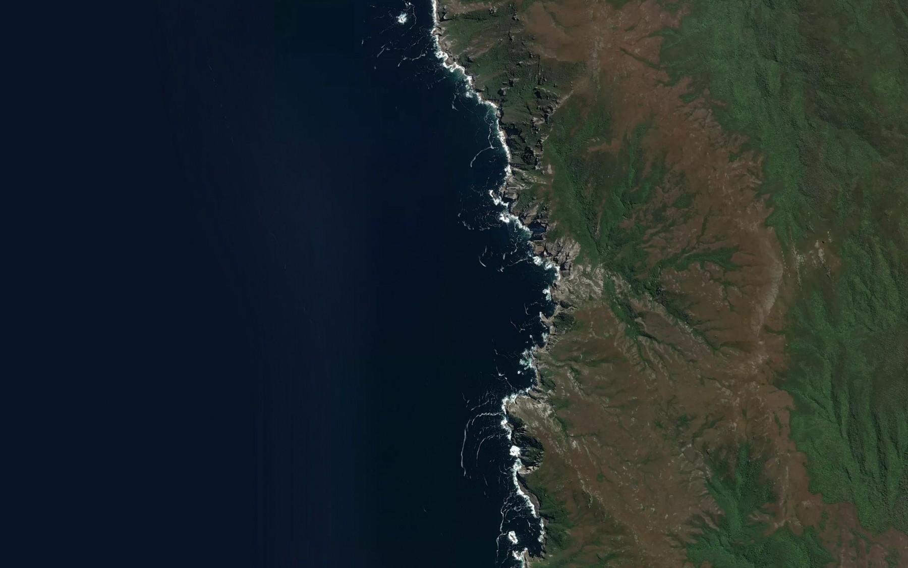 Satellite map of the Open Bay