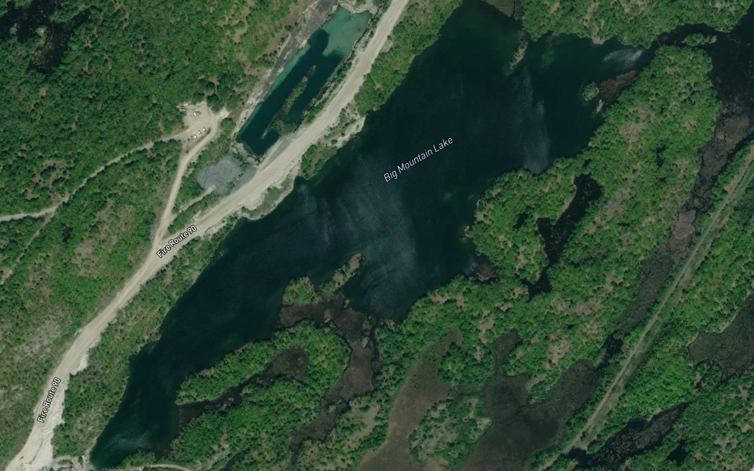 Big Mountain Lake