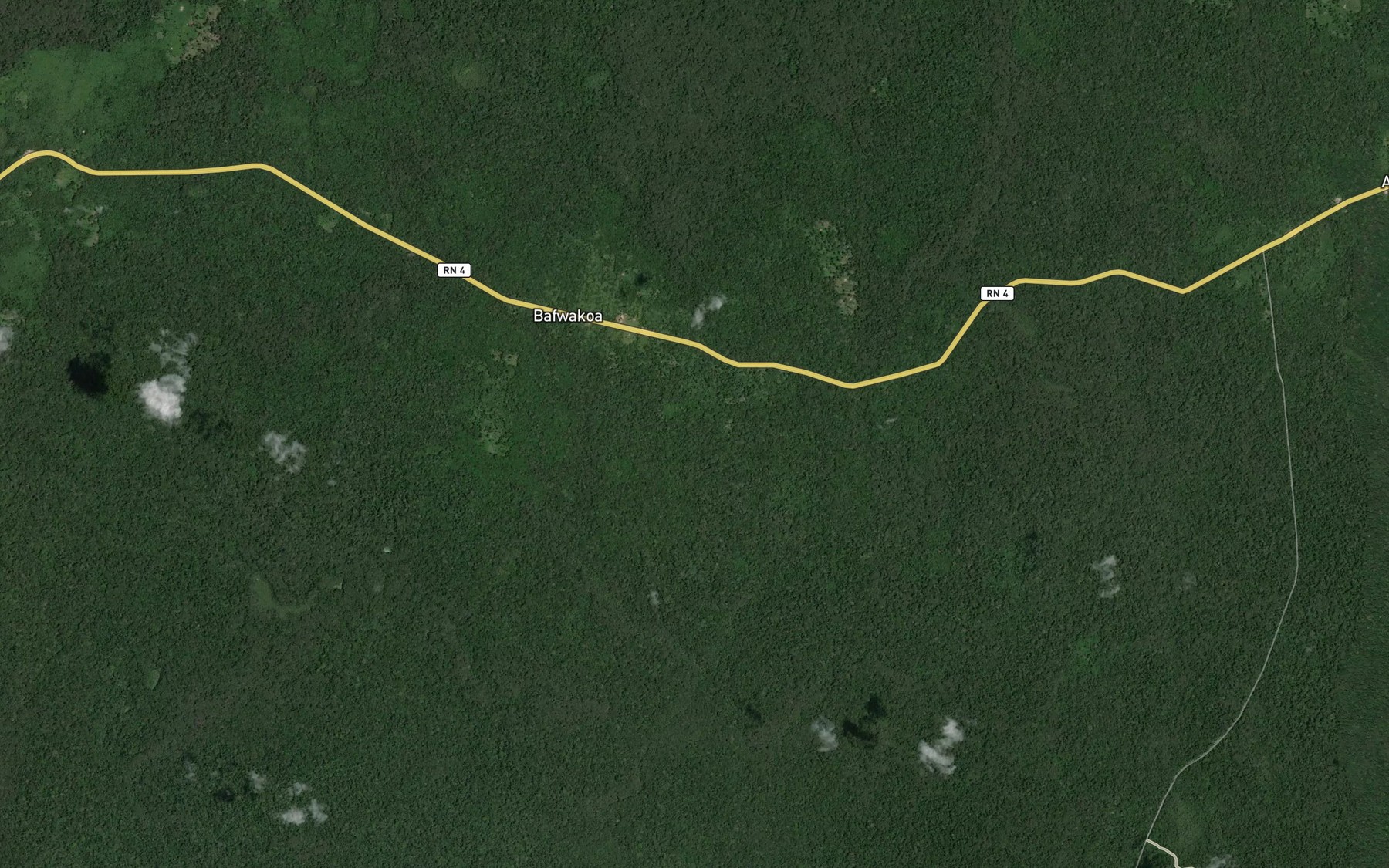 Satellite map of the Aleke