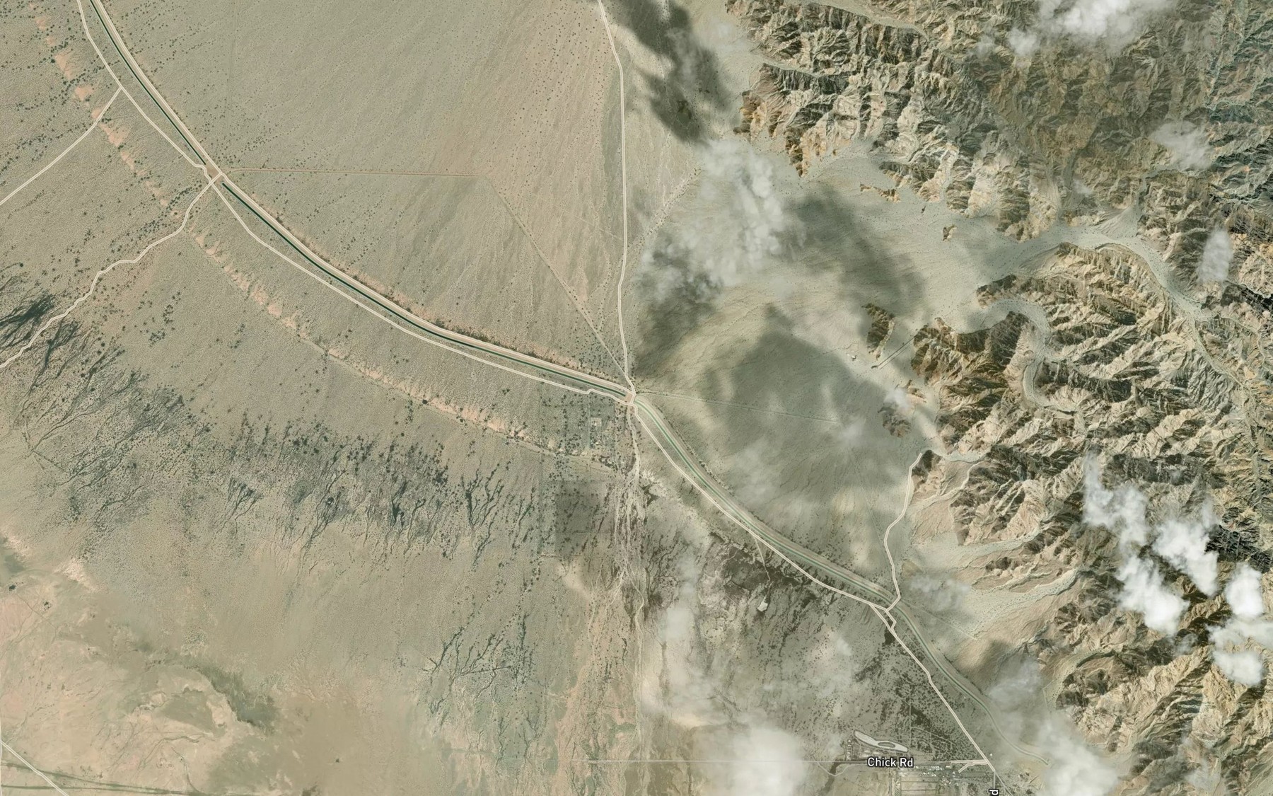 Satellite map of the Siphon Twenty-Two