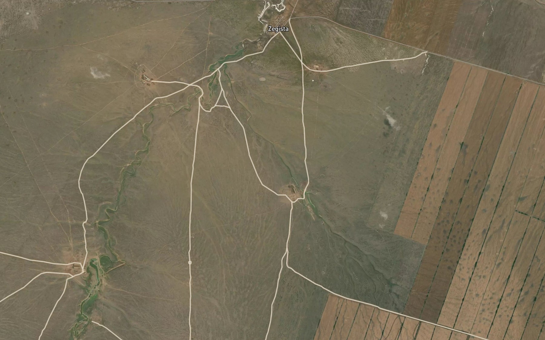 Satellite map of the Balka Churyum