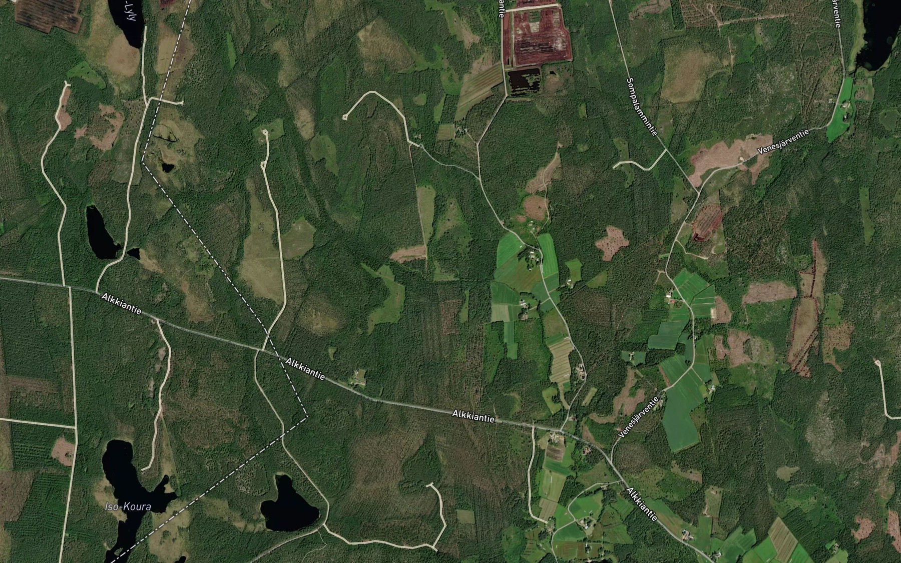 Satellite map of the Mukankanava