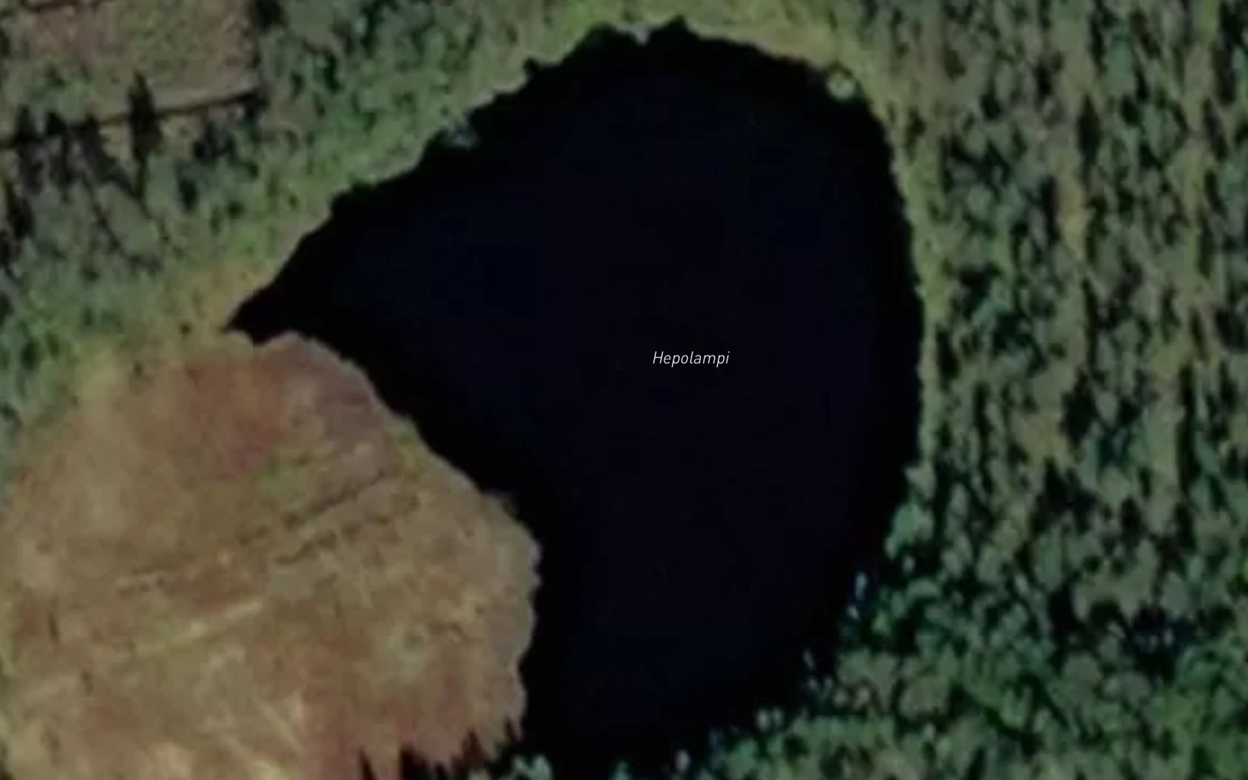 Satellite map of the Hepolampi