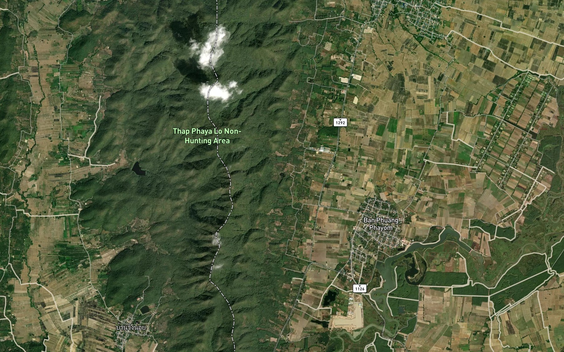 Satellite map of the Ang Kep Nam Ban Phuang Phayom
